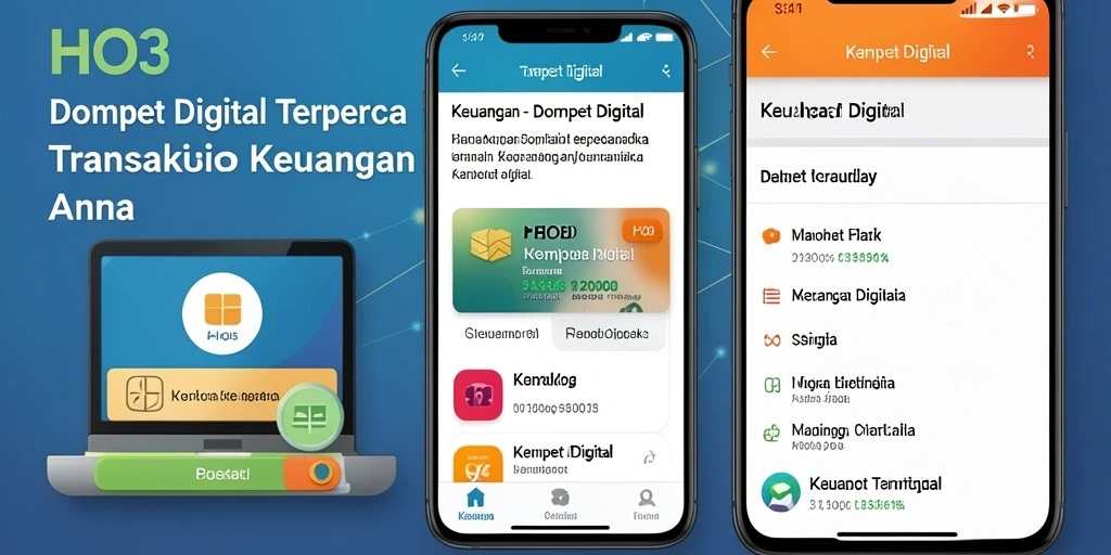 Tampilan antarmuka HO3 yang modern dan mudah digunakan.