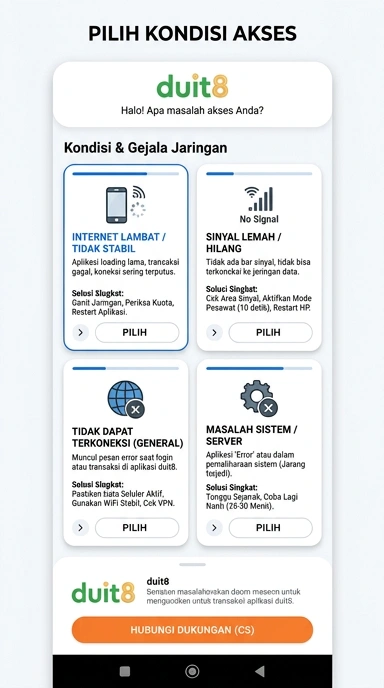 Link Alternatif Aman untuk Akses Duit8 di Android