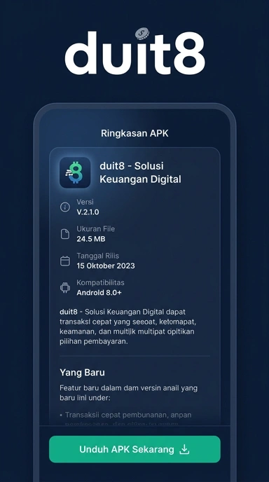 Panduan Unduh dan Instal APK Duit8 untuk Android